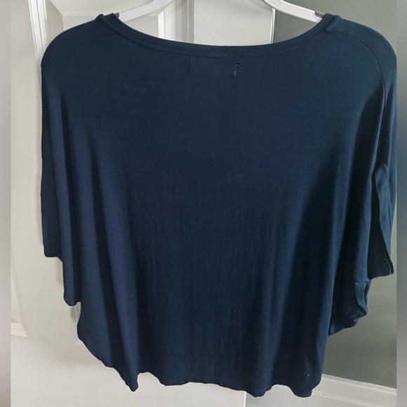 Ava Sky navy top short sleeve XS - Picture 2 of 3